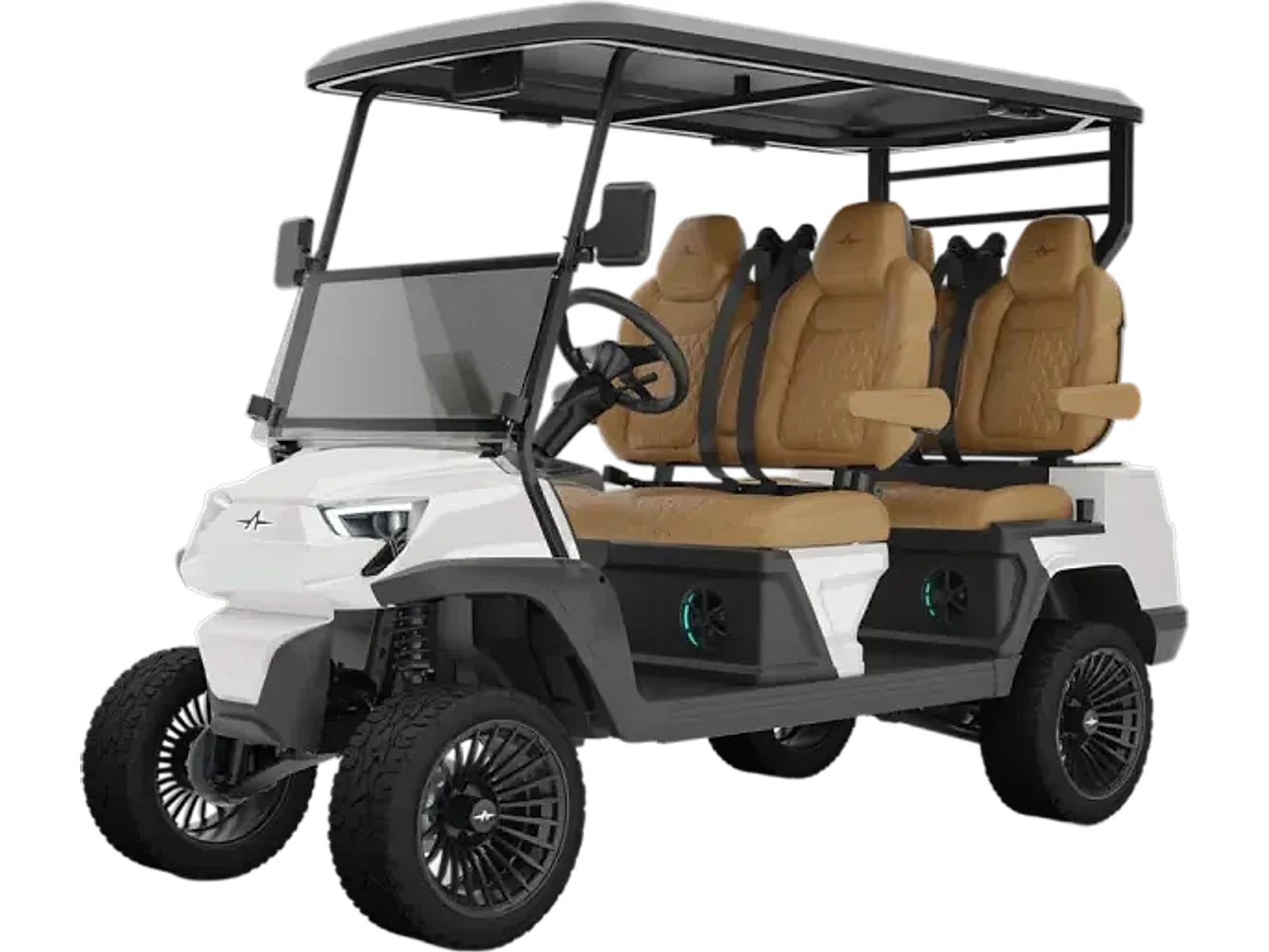 Atlas 4-Passenger Lifted Lithium Buggy — Atlas golf buggy available in Australia