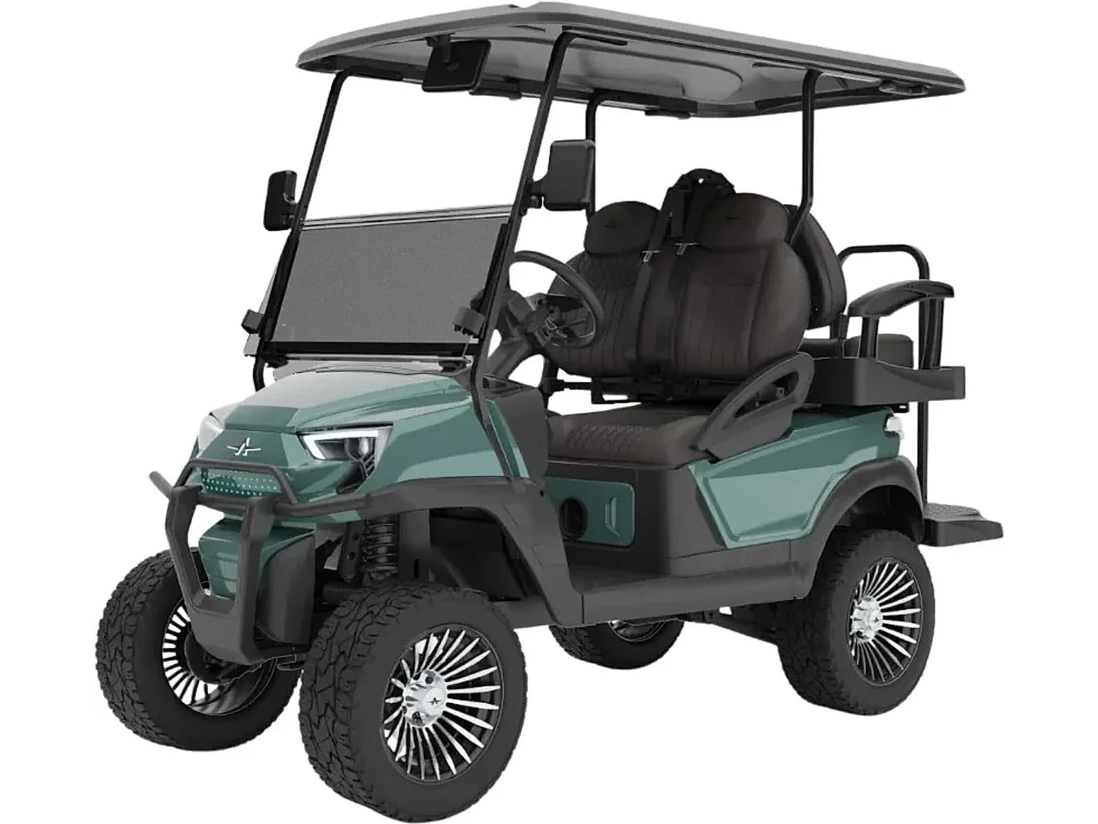 Atlas 4-Seater Heavy Duty Lifted (350A) — Atlas golf buggy available in Australia
