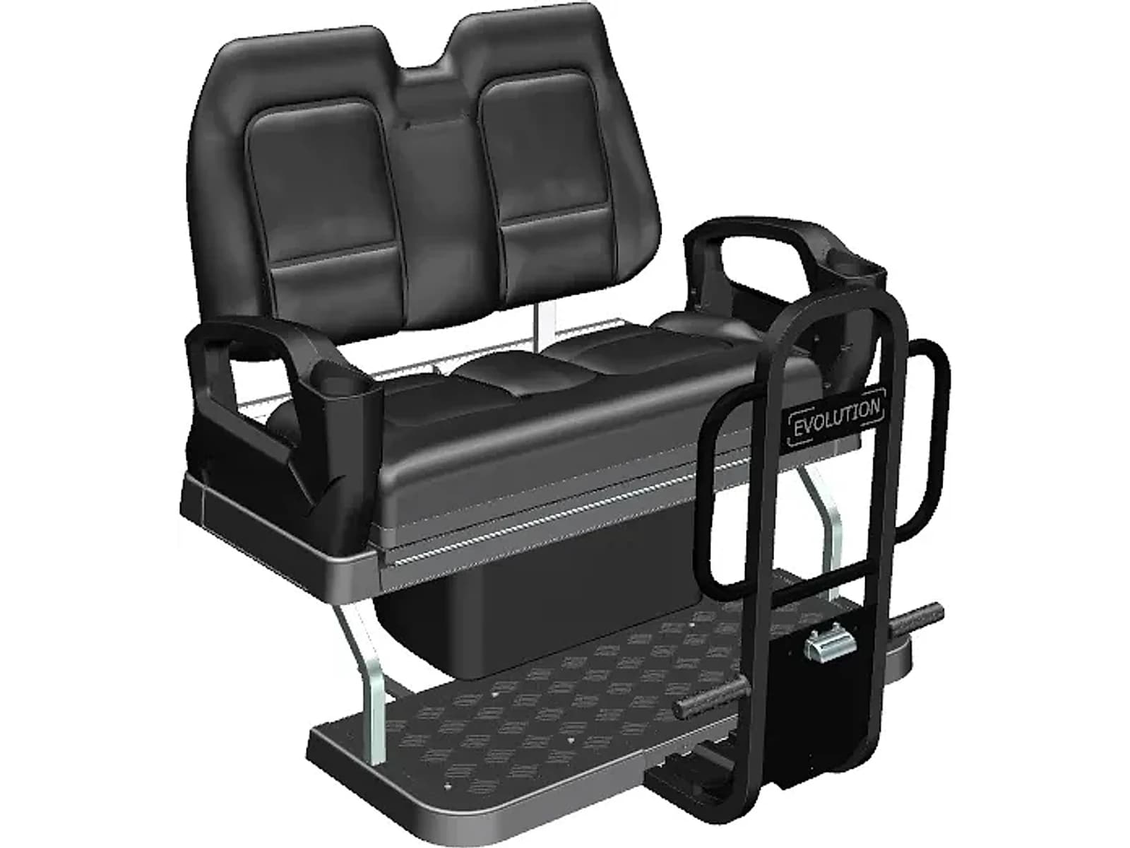 Heavy Duty Rear Flip Seat Kit (Converts 2 to 4 Seater)