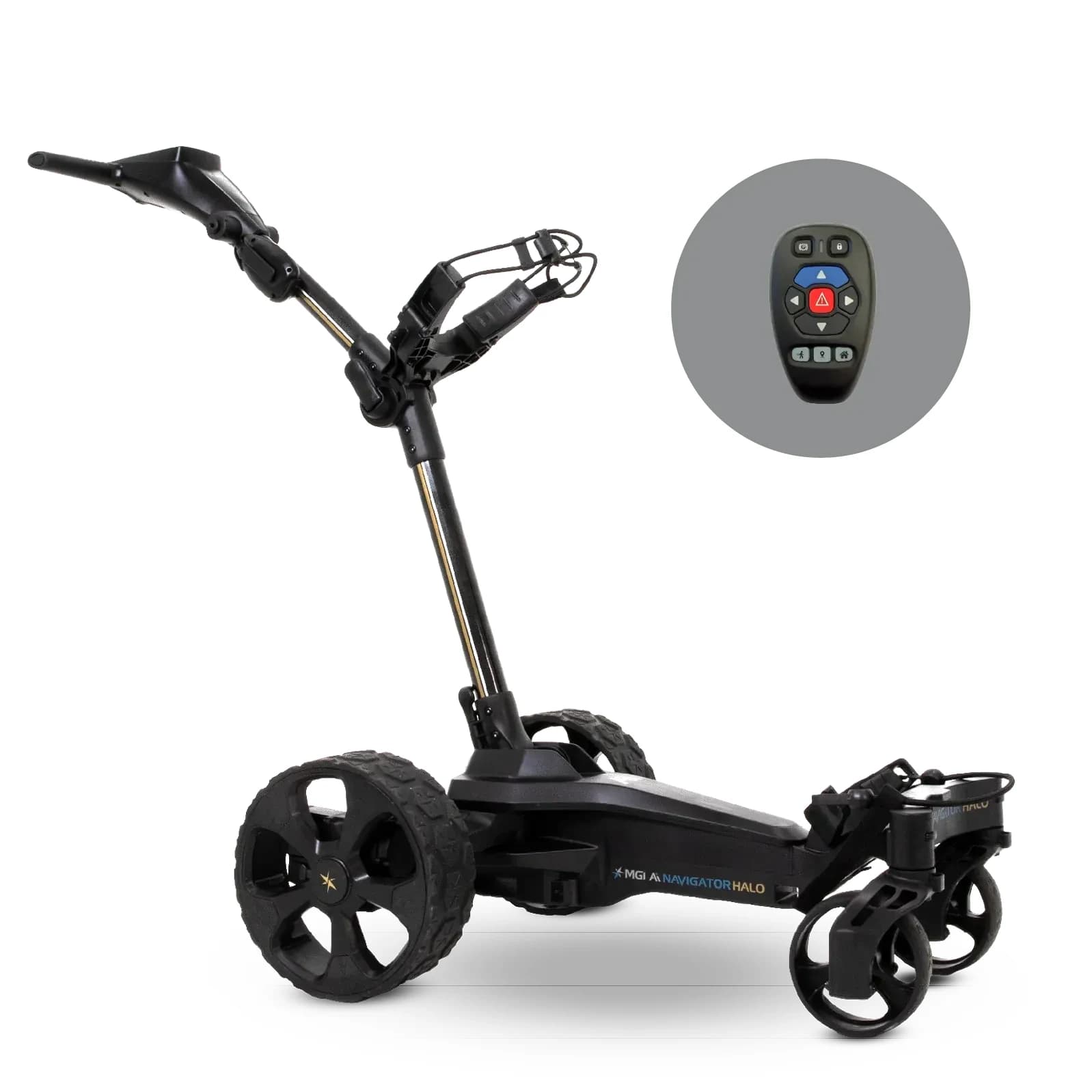 MGI Ai Navigator Halo — Electric (Walk-Behind Lithium) golf buggy
